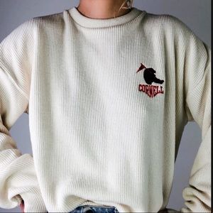 VINTAGE | l Cornell University Crewneck Sweater L